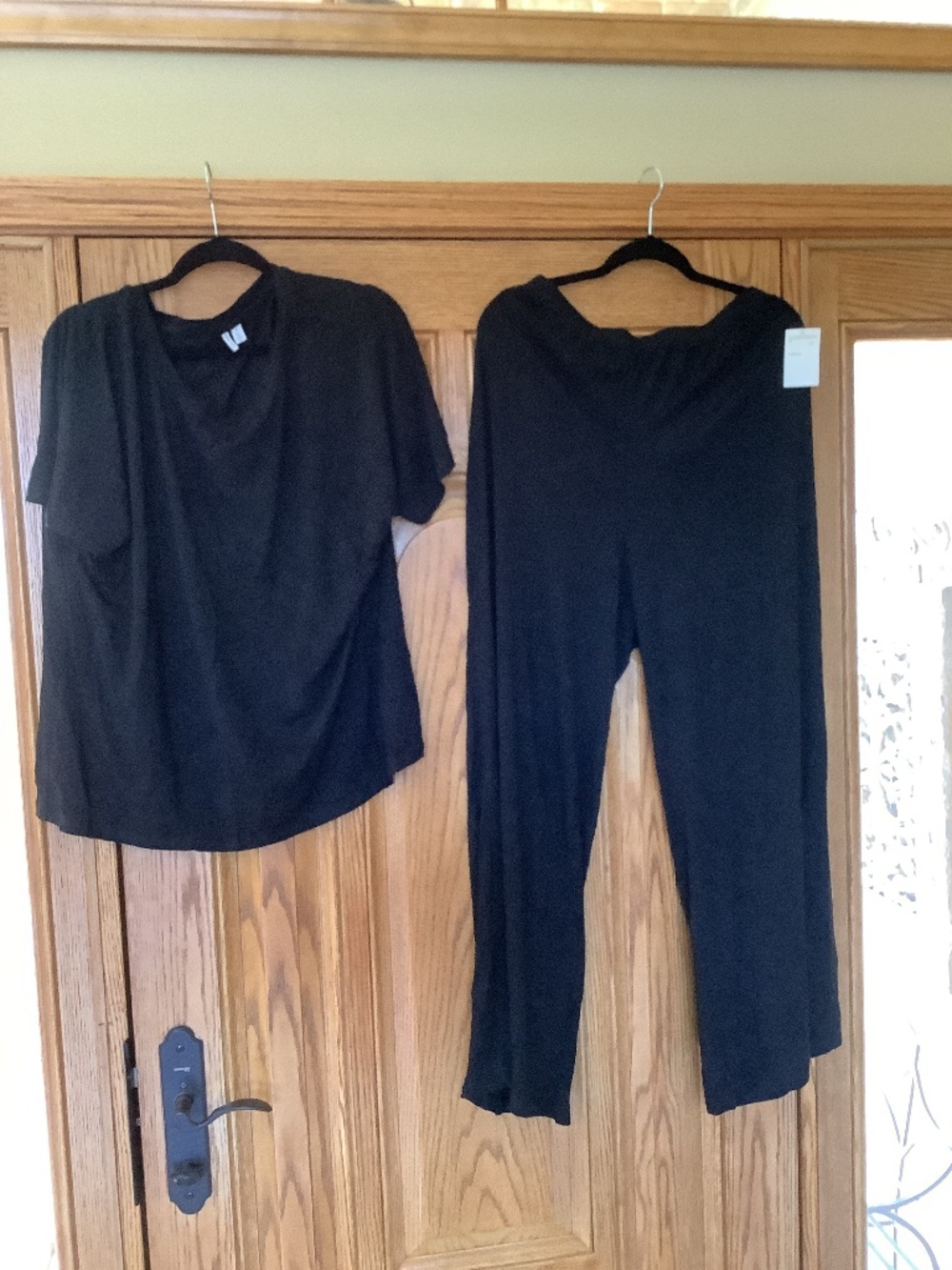 Nordstrom Two Piece Black Lounge Set..NWT